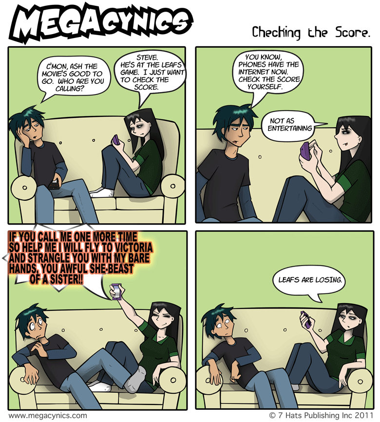 MegaCynics: Checking The Score (Feb 16, 2011)