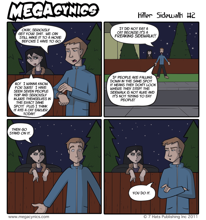 MegaCynics: Killer Sidewalk #2 (Feb 23, 2011)