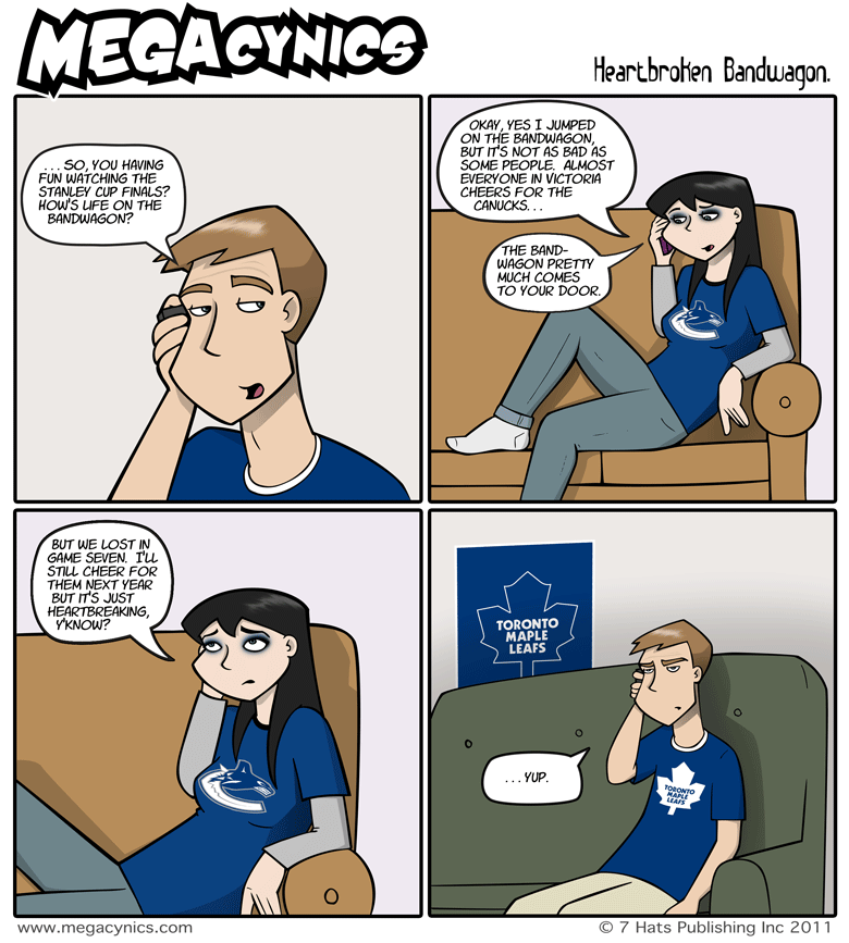 MegaCynics: Heartbroken Bandwagon. (Jun 17, 2011)