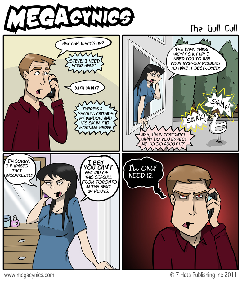 MegaCynics: The Gull Cull (Sep 30, 2011)