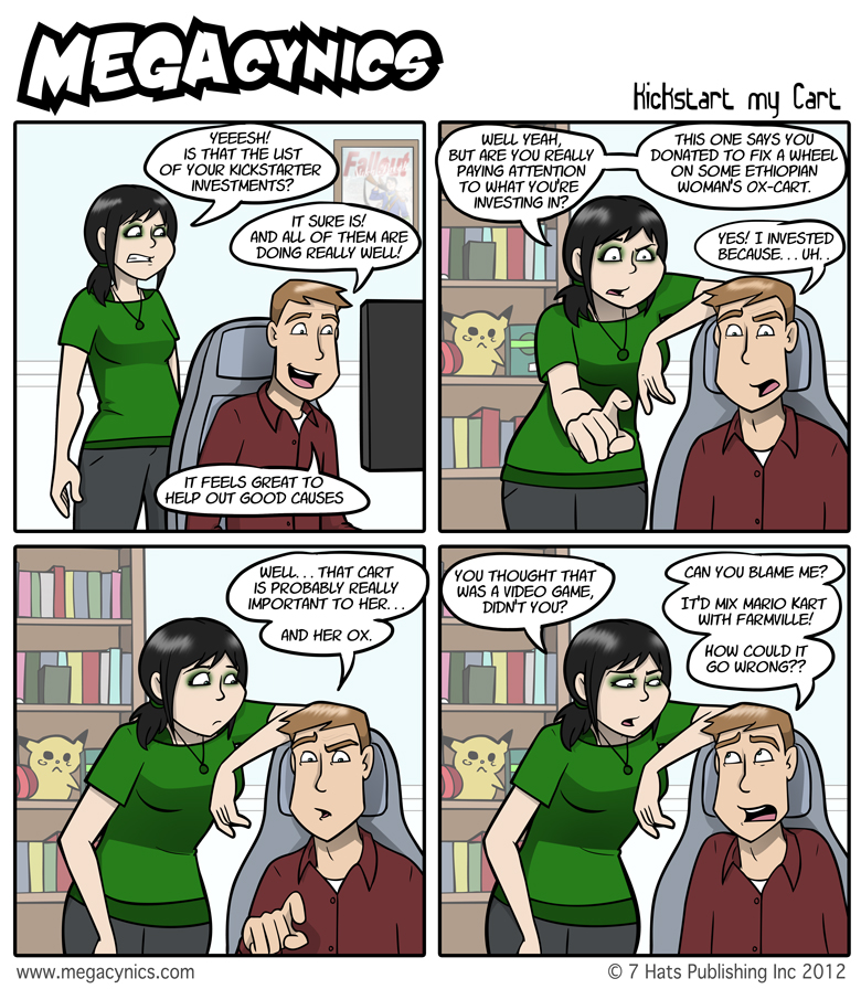 MegaCynics: Kickstart my Cart (Apr 23, 2012)