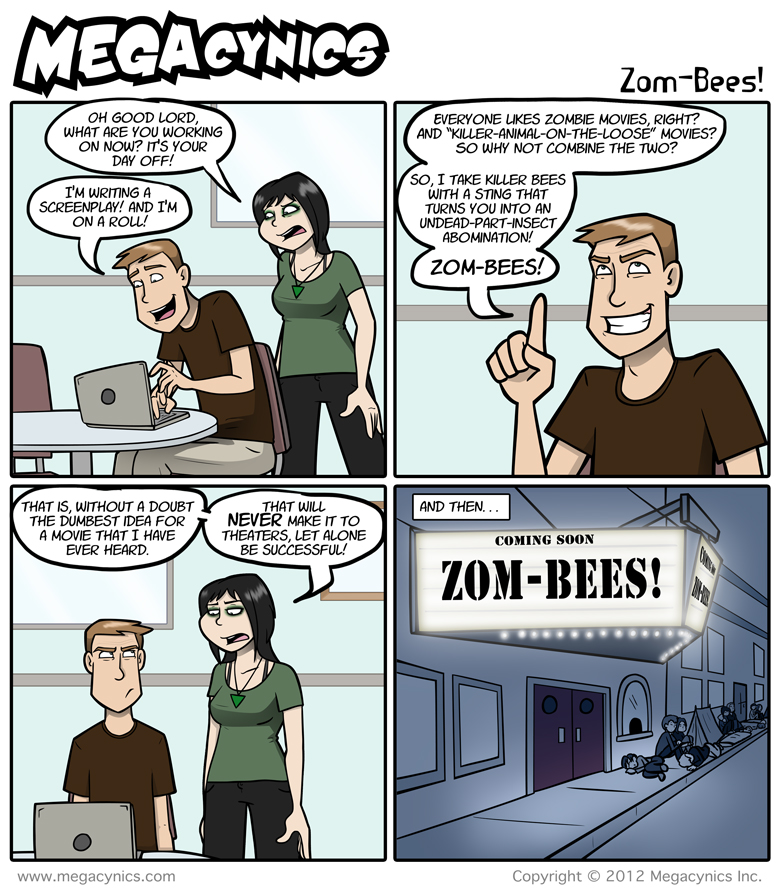 MegaCynics: Zom-Bees (Jun 11, 2012)