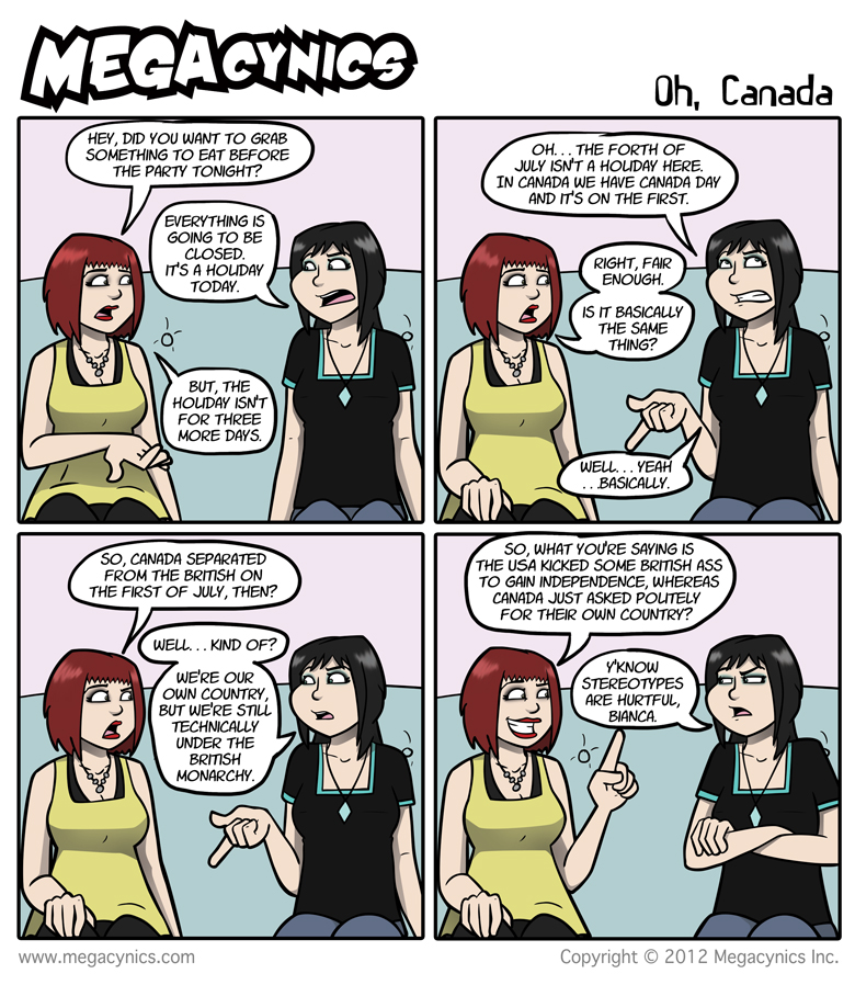 MegaCynics: Oh, Canada (Jul 1, 2012)