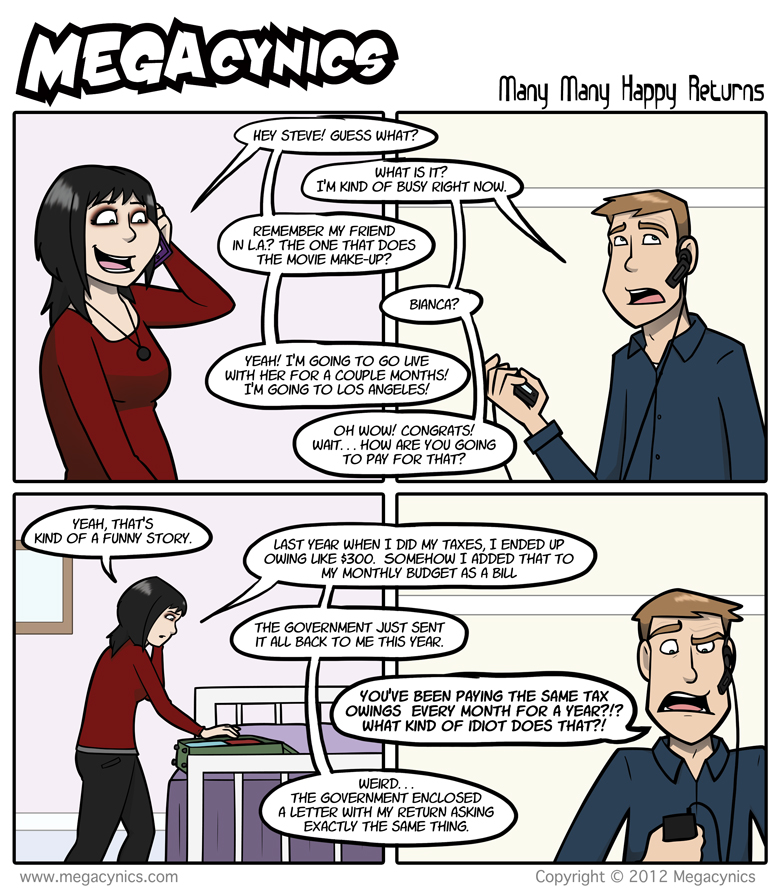 MegaCynics: Many Many Happy Returns (Jul 18, 2012)