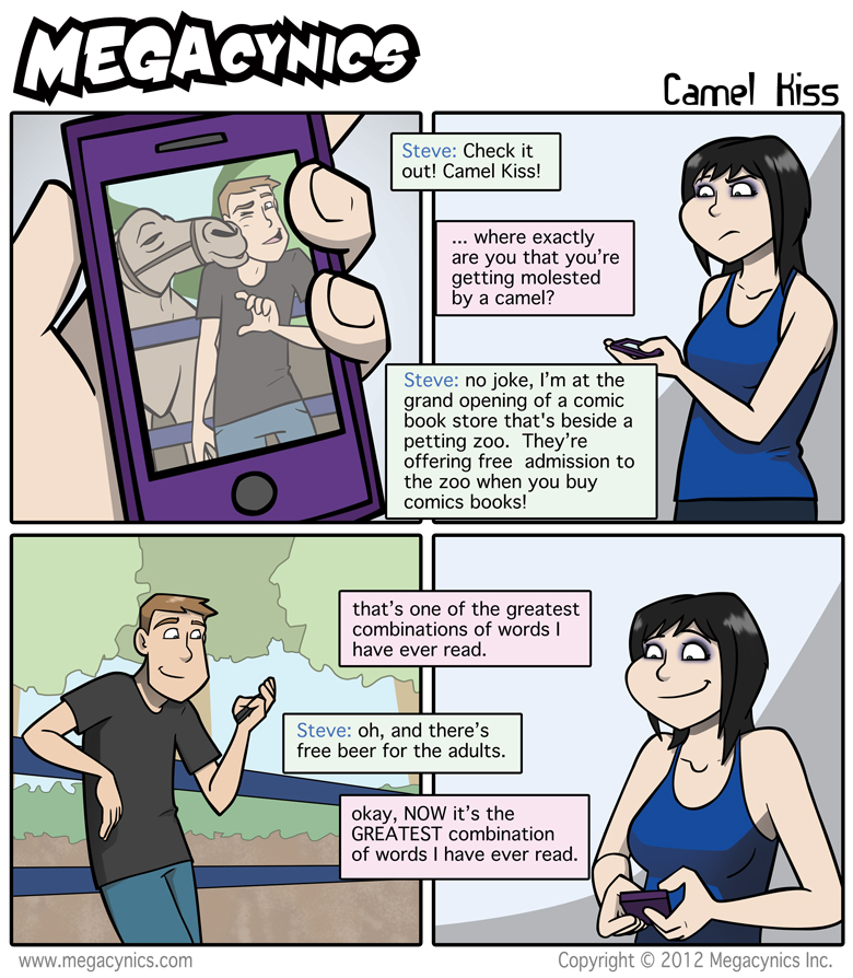 MegaCynics: Camel Kiss (Aug 1, 2012)