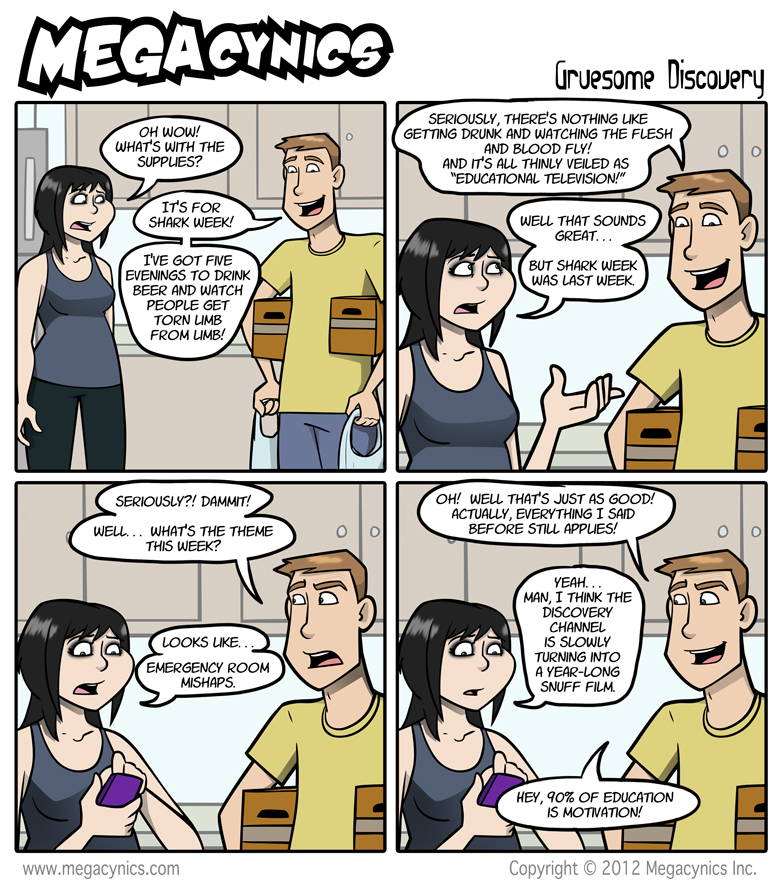 MegaCynics: Gruesome Discovery (Aug 24, 2012)