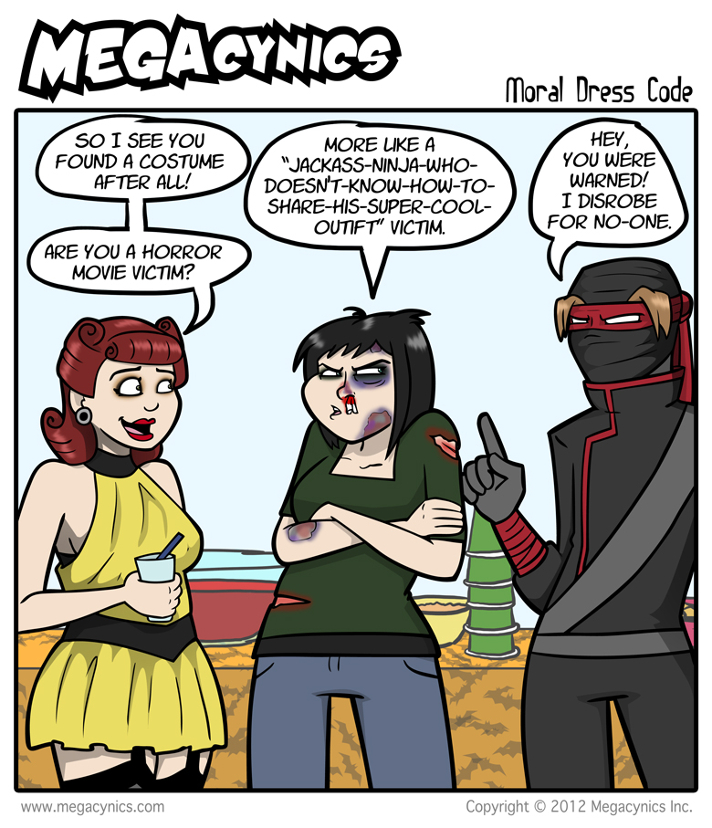 MegaCynics: Moral Dress Code (Oct 31, 2012)