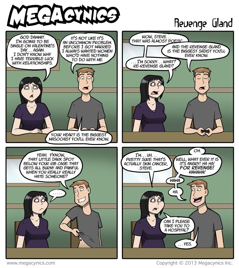 MegaCynics: Revenge Gland (Feb 8, 2013)