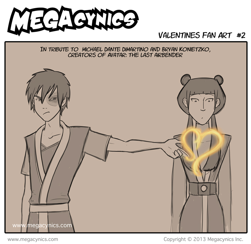 MegaCynics: Valentines Fan Art #3 (Feb 16, 2013)