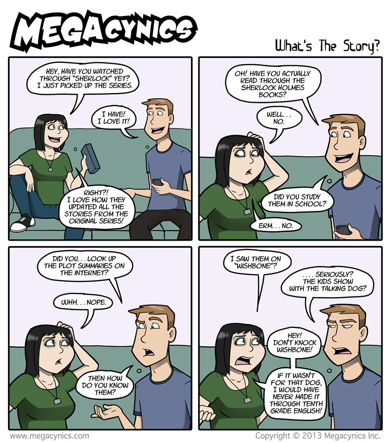 MegaCynics: What's The Story? (Apr 10, 2013)