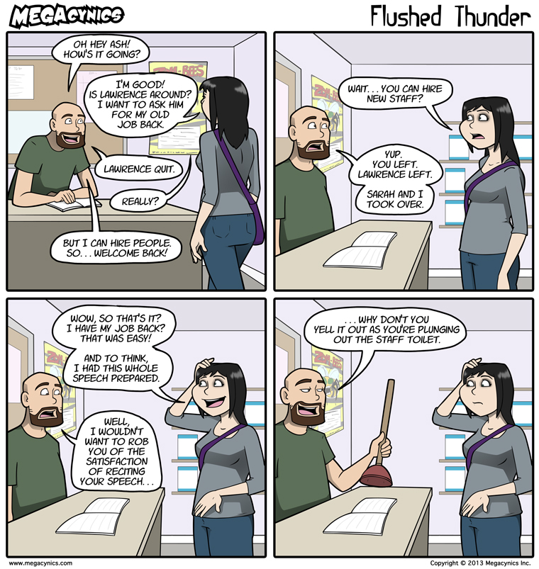 MegaCynics: Flushed Thunder (Apr 24, 2013)