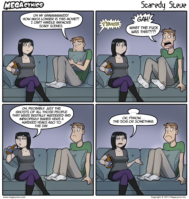 MegaCynics: Scaredy Steve (Jul 10, 2013)