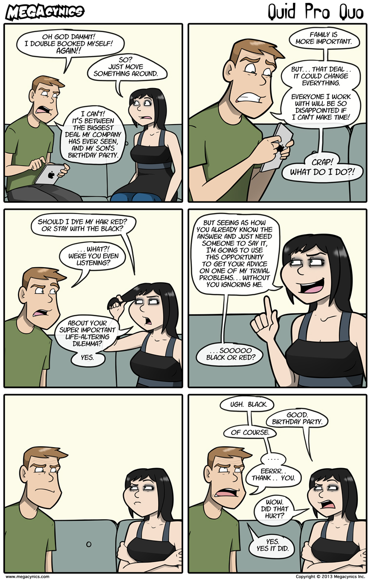 MegaCynics: Quid Pro Quo (Sep 20, 2013)