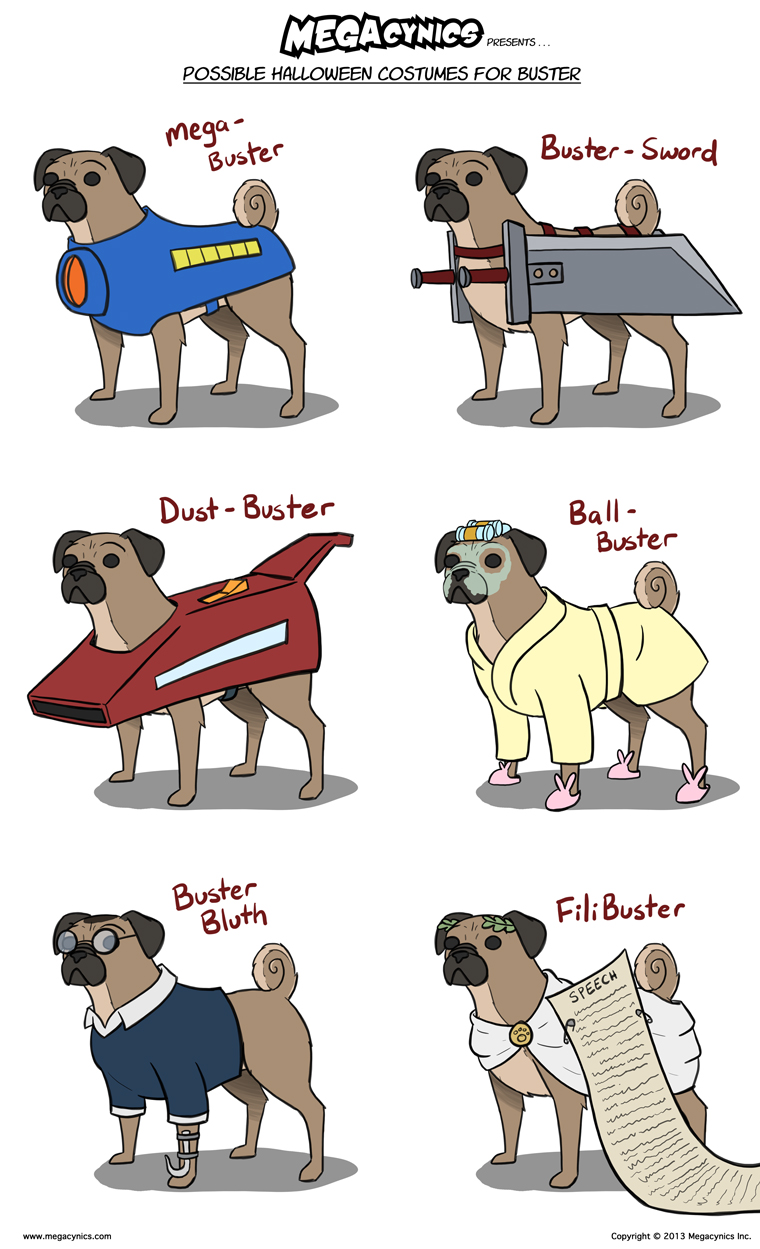 MegaCynics: Buster Costumes (Oct 14, 2013)