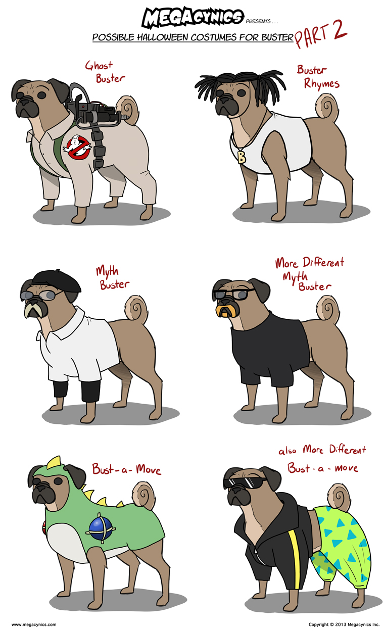 MegaCynics: Buster Costumes Part 2 (Oct 16, 2013)