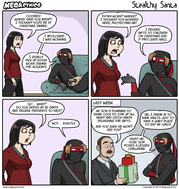 MegaCynics: Stealthy Santa (Dec 27, 2013)