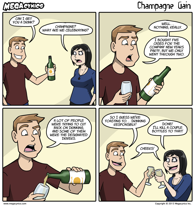 MegaCynics: Champagne Gain (Jan 3, 2014)