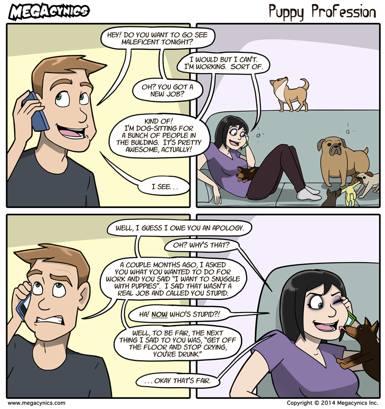MegaCynics: Puppy Profession (Jun 6, 2014)