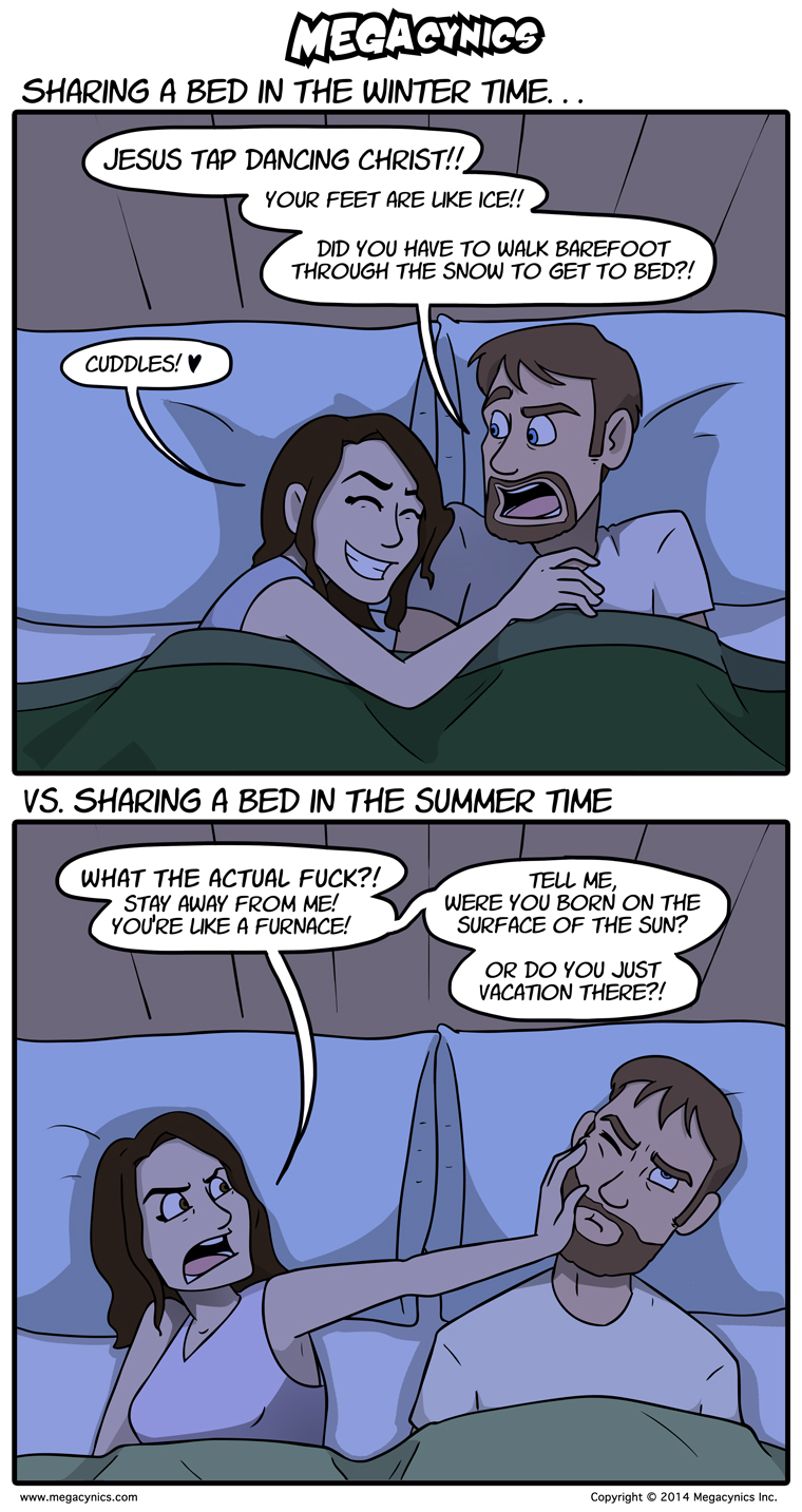 MegaCynics: Sharing the Bed (Aug 4, 2014)