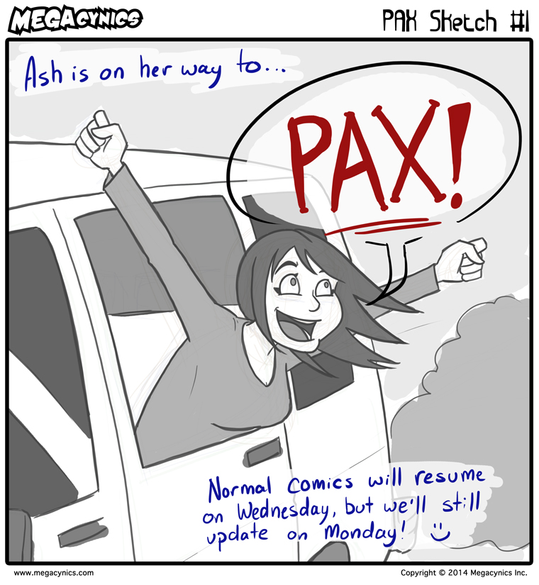 MegaCynics: PAX Sketch #1 (Aug 29, 2014)