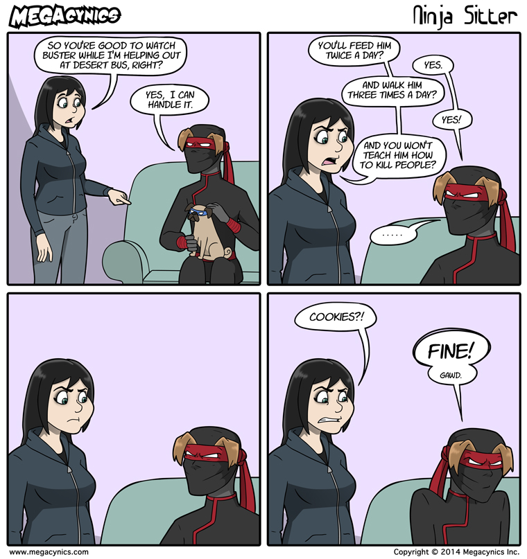 MegaCynics: Ninja Sitter (Nov 12, 2014)