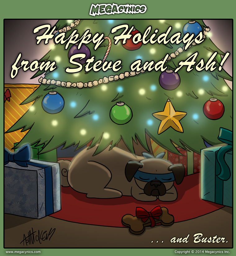 MegaCynics: Happy Holidays from Steve and Ash (Dec 24, 2014)