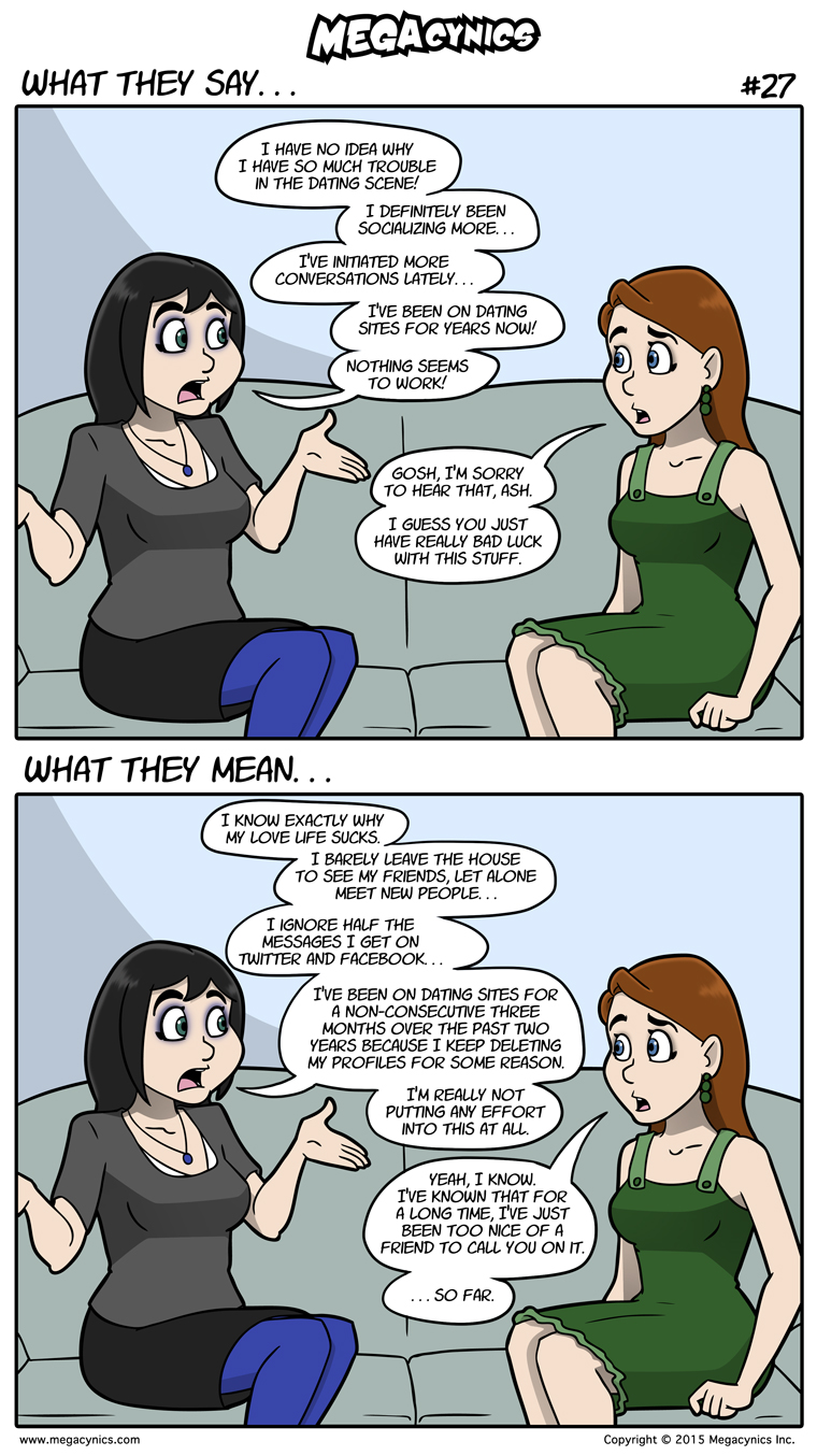 MegaCynics: What They Say #27 (Mar 25, 2015)