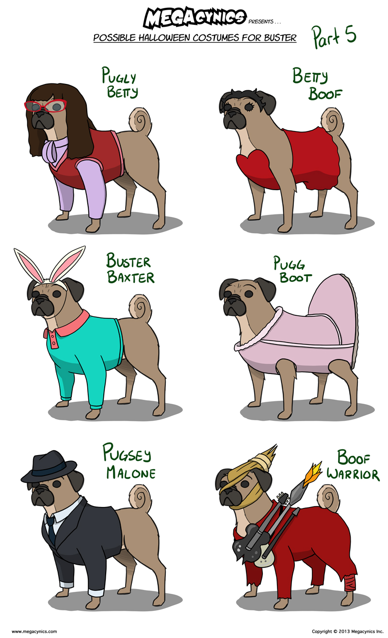 MegaCynics: Buster Costumes part 5 (Oct 26, 2015)