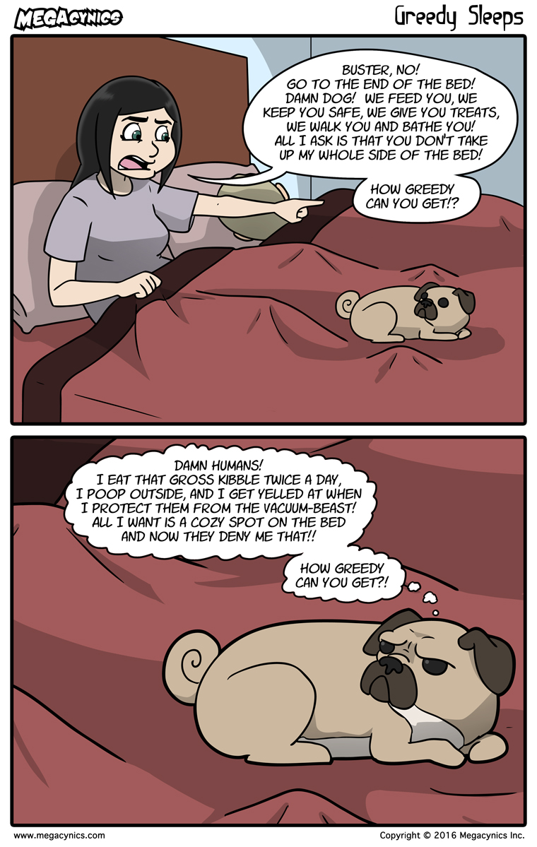 MegaCynics: Greedy Sleeps (Mar 2, 2016)