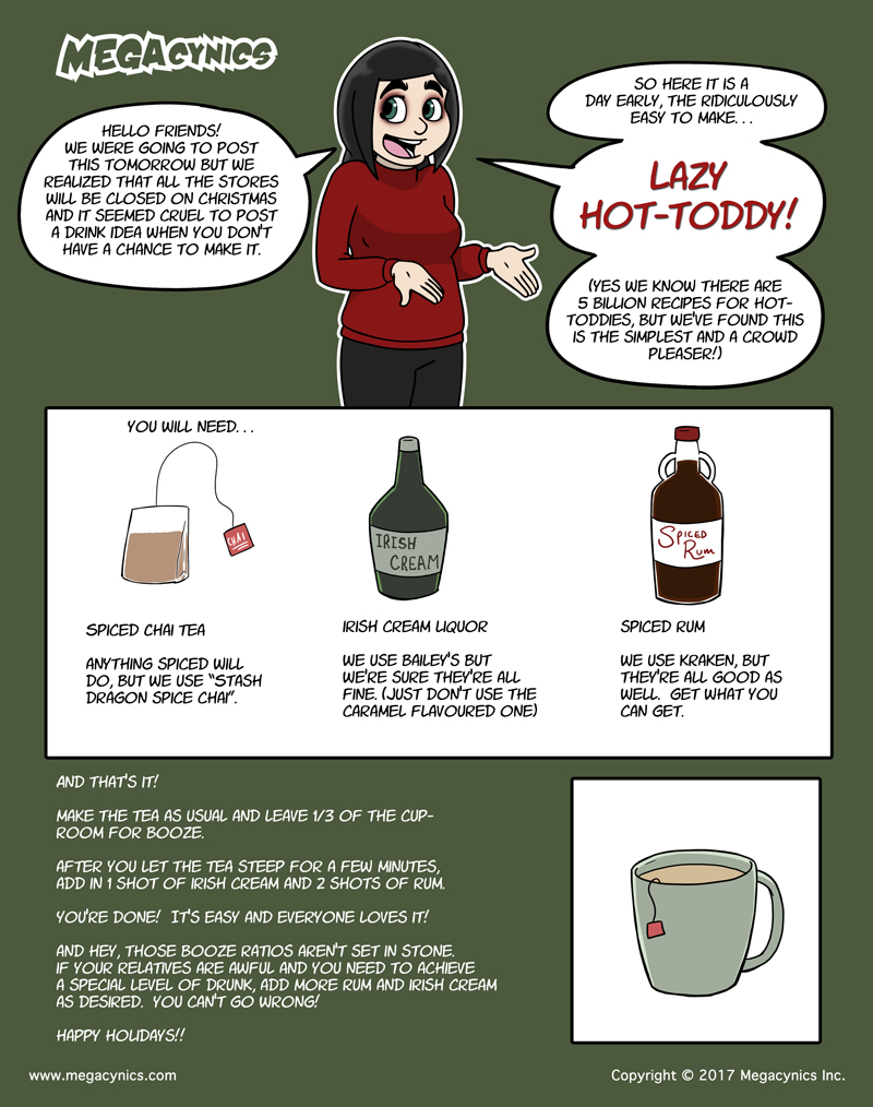 MegaCynics: Lazy Hot-Toddy (Dec 24, 2017)