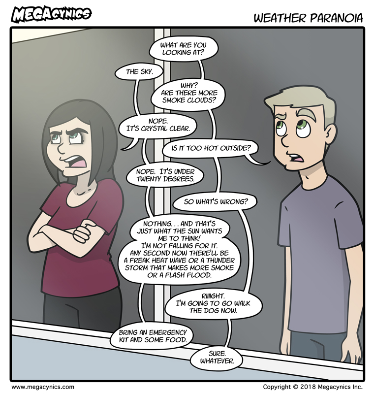 MegaCynics: Weather Paranoia (Aug 24, 2018)